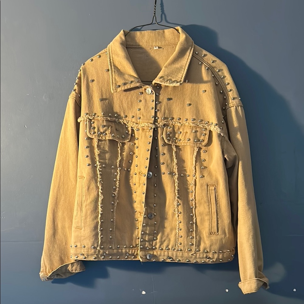 Studded Tan Jacket